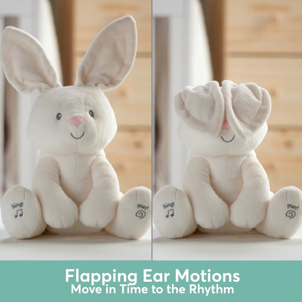 Baby GUND Flora the Bunny Animated Plush Stuffed Bunny